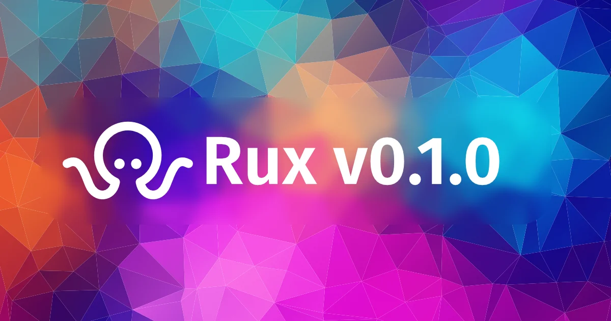 Rux v0.1.0